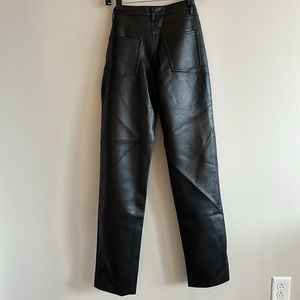 Aritzia Faux Leather Wilfred Melina Pant NWOT